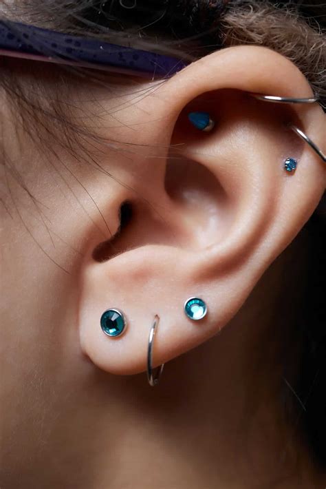 how to change helix piercings